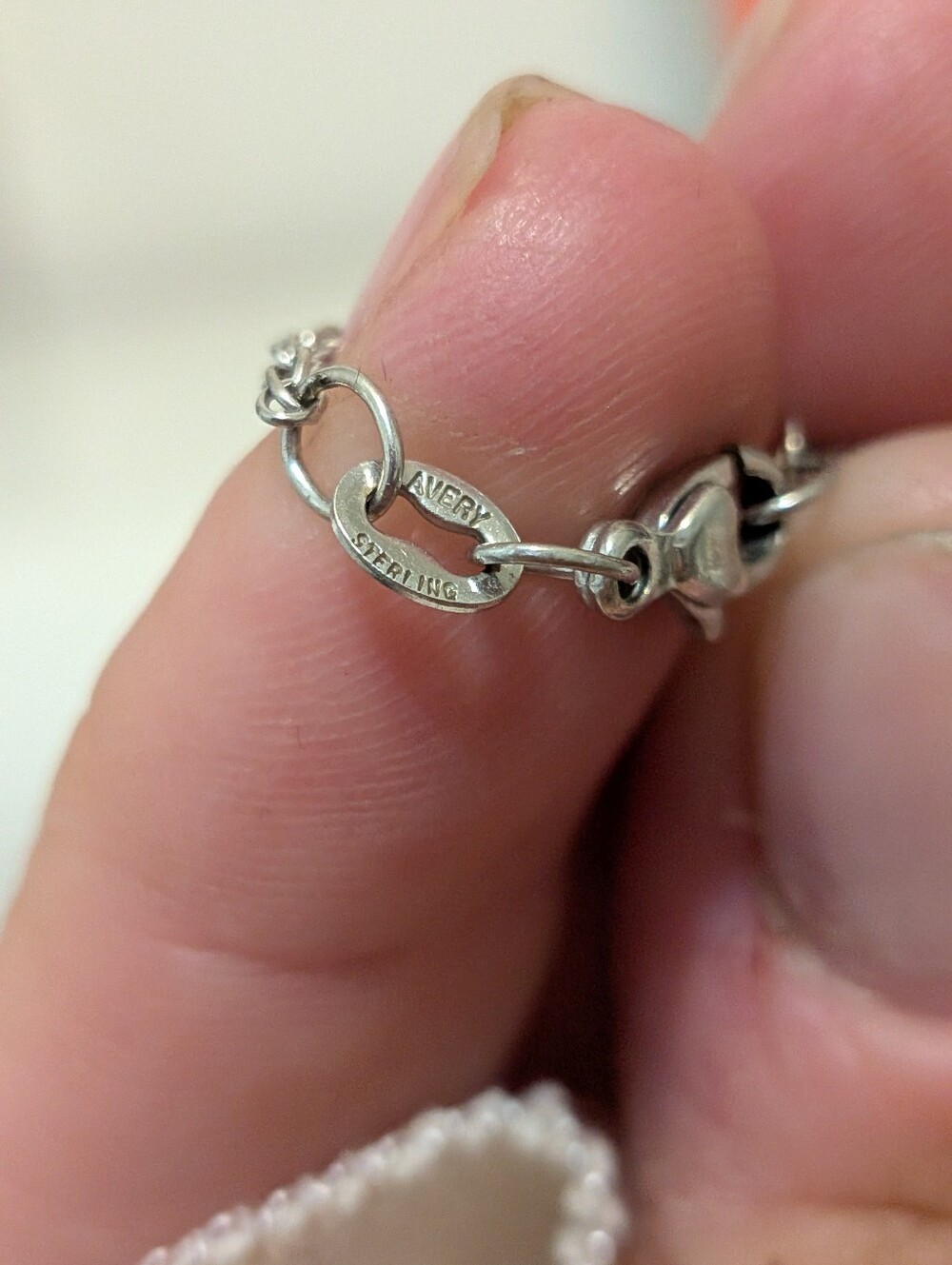James Avery Retired Sterling Hearts And Flowers Twisted Chain Necklace - Picture 3 of 7